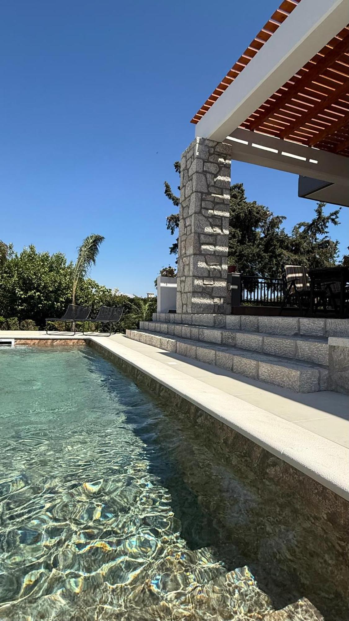 Seaview Villa - Amazing Sea & Mountain View Koskinou  外观 照片